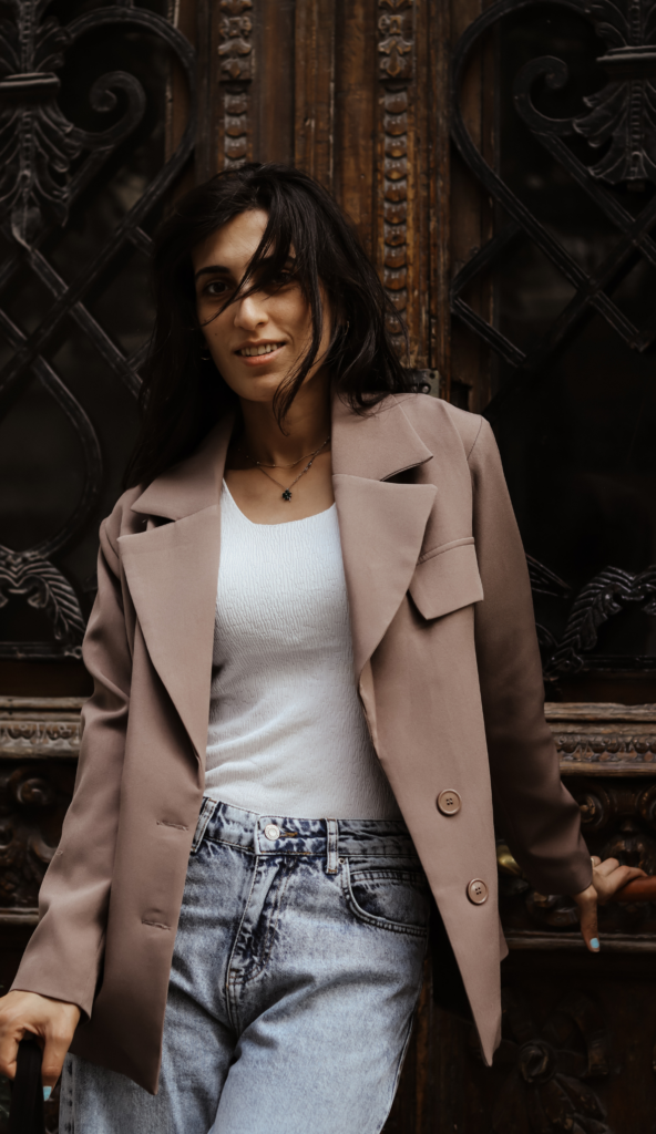 Beige blazer