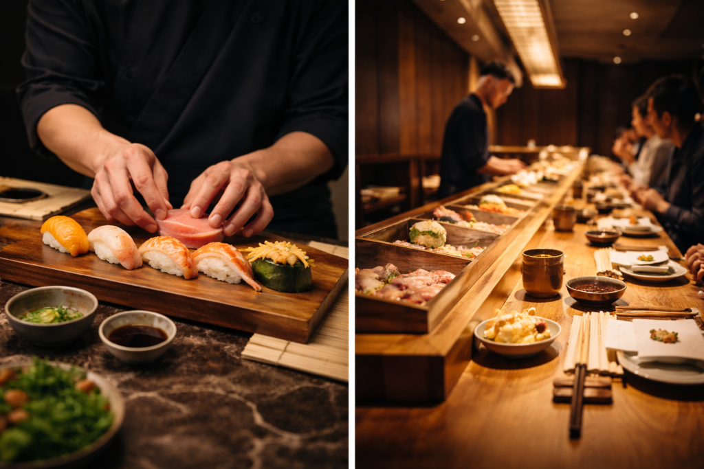 Japanese food experience