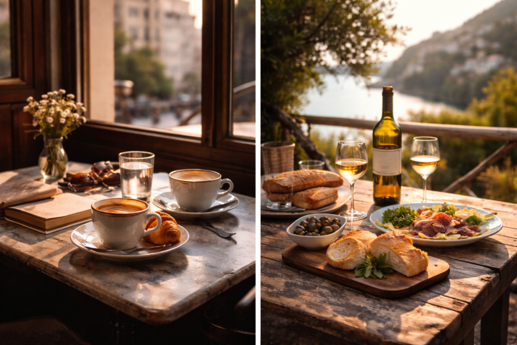 Slow eating in Europe