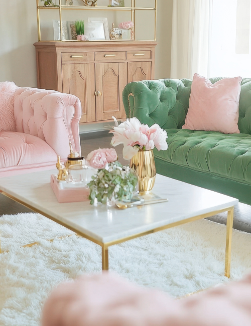 Glam home ritual - luxury living declutter