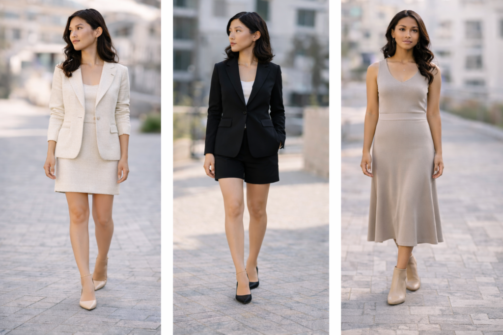 Look taller for petite women