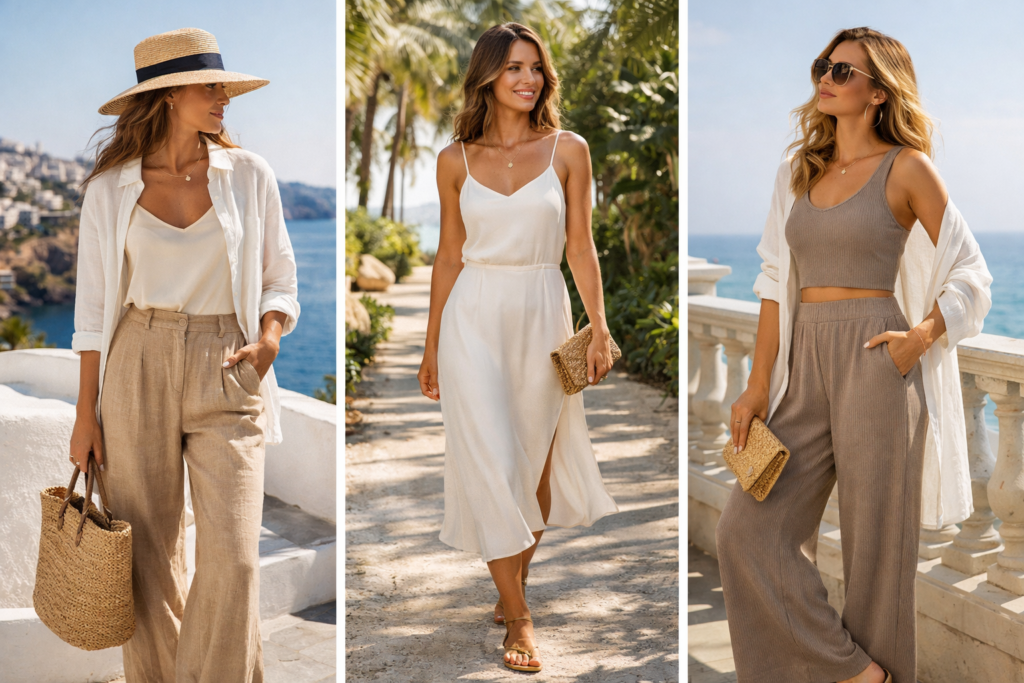 Elegant vacation outfits for women