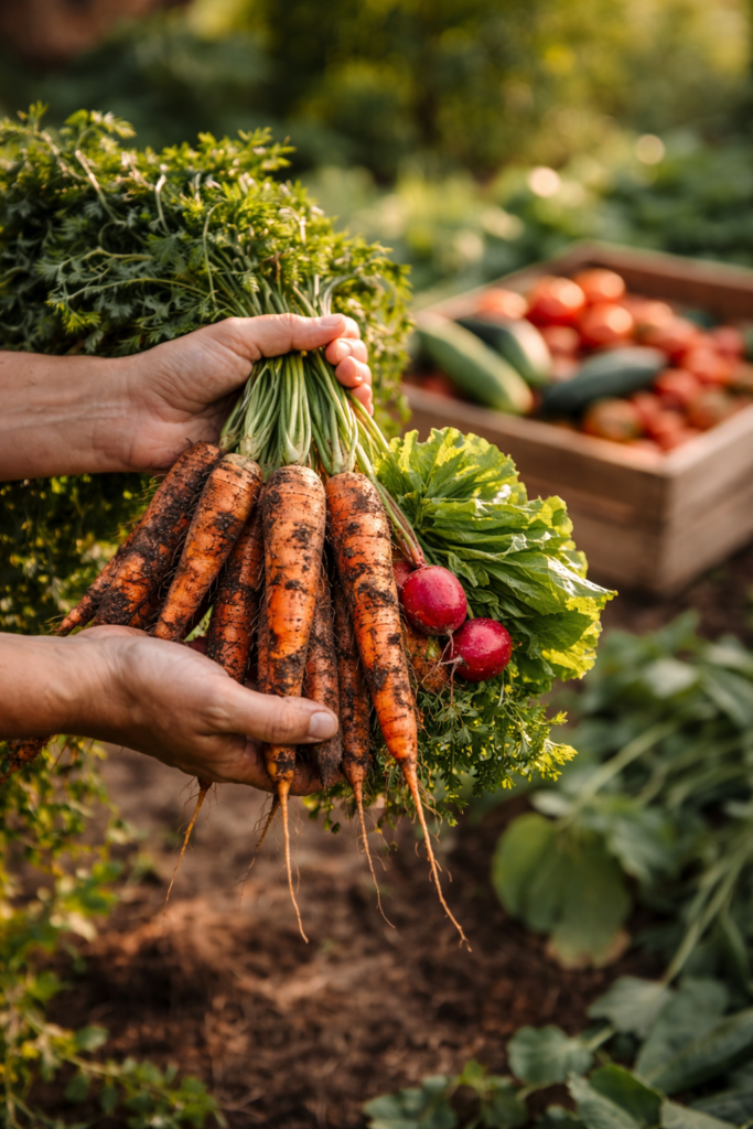 Farm fresh ingredients